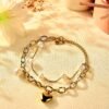 The Venice Heart and Pearl Bracelet