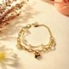 The Venice Heart and Pearl Bracelet