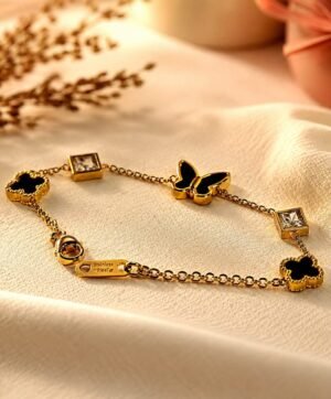 The Midnight Butterfly Bracelet