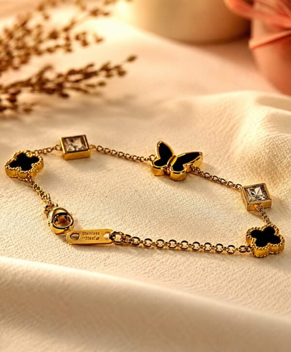 The Midnight Butterfly Bracelet