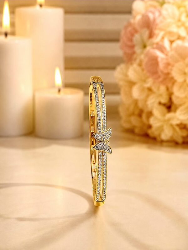 The Pave Butterfly Cuff