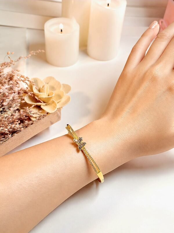 The Pave Butterfly Cuff
