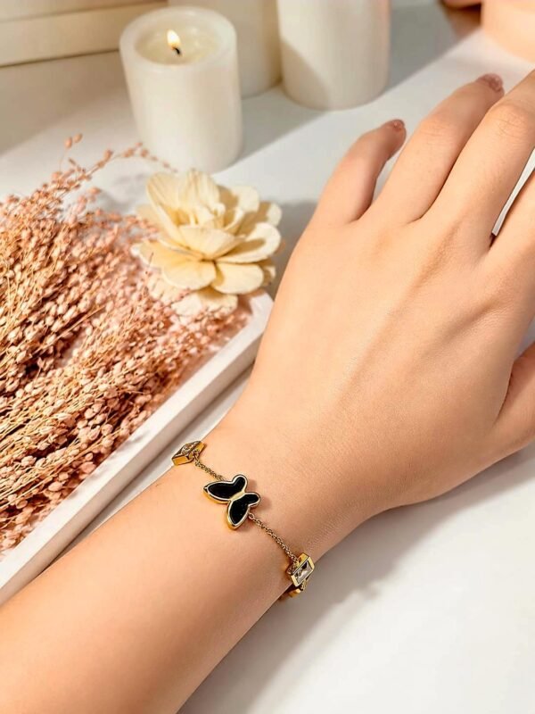 The Midnight Butterfly Bracelet
