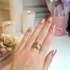 Moon Link Ring