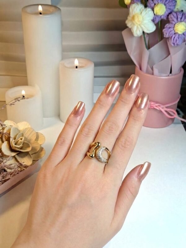 Moon Link Ring